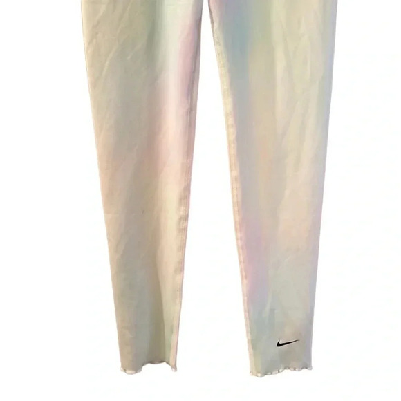 Nike Girls Aura Training Tights Leggings Dri Fit Pastel Ombré XL NWT - Picture 3 of 9
